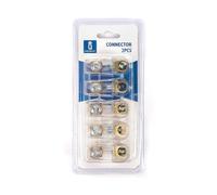 Morsettiere per PC5, 16 mm, 2 pezzi in blister, trasparente; ideale per collegamenti elettrici e progetti fai da te.