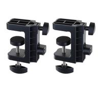 Morsetto a C universale con foro da 12 mm per supporto da scrivania per monitor LCD, scrivanie, carrelli e tavoli da lavoro.