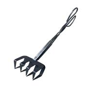 Morsetto a carbone per caminetti e falò, pinze essenziali per legna da ardere, barbecue e picnic, accessori per barbecue