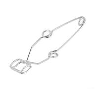 Morsetto a clip per provette in acciaio a molla, per laboratorio, supporto regolabile per esperimenti di chimica fino a 5-14,5 cm, strumento da laboratorio