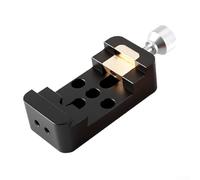 Morsetto a coda di rondine in alluminio per grandi telescopi astronomici che fornisce caratteristiche di smontaggio rapido e facile (nero)