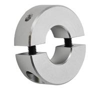 Morsetto a collare for albero diviso doppio in lega di alluminio - Diametro interno 13-30 mm, Anelli fissi for macchinari e attrezzature, 1 pcs(15mm)