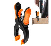 Morsetto a cricchetto per la lavorazione del legno, serra a molla a rilascio rapido per la lavorazione del legno, strumento di fissaggio ergonomico per falegnami e appassionati di lavoro manuale