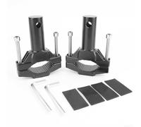 Morsetto a forcella regolabile da 20 a 54 mm per luce di guida spot (2 set) | Forte struttura in alluminio, gamma regolabile 20-54mm, ideale per fendinebbia, resistente alle vibrazioni