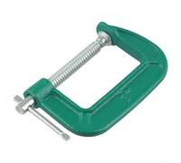 Morsetto a G con filettatura liscia, manico ad alta coppia da 25,4 cm (7,6 | Corpo in ghisa duttile, rivestimento resistente alla ruggine, apertura massima 260 mm, profondità gola 105 mm, uso intensivo