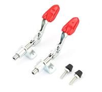 Morsetto a ginocchiera verticale tipo Push Pull a fissaggio rapido in ferro zincato da 2 pezzi per riparazione di saldatura di tenuta da 50 kg Utensile manuale a morsetto compatto