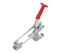 Morsetto a leva con chiusura a scatto, leva in acciaio al carbonio a forma di triangolo Morsetto a leva con impugnatura rossa 431 Morsetto a leva con chiusura a scatto(431 * 120)