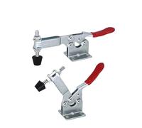 Morsetto a levetta 2 PZ GH-201-B Morsetto a levetta Strumento Manuale Antiscivolo Orizzontale Rilascio Rapido Strumento Heavy Duty Morsetto di saldatura