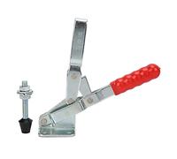 Morsetto a levetta Compattatore per saldatura a sgancio rapido manuale Strumento di serraggio manuale per la lavorazione del legno GH101EL Costruzione in acciaio zincato per