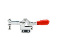 Morsetto a levetta orizzontale 30-75 kg Forza di tenuta, braccio a U, base a flangia, braccio 80-94°, maniglia 76-88° (SS400-30kg)