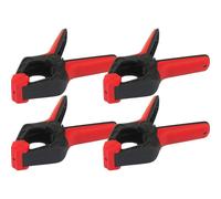 Morsetto a molla 45 mm 6 kg, 4 pz. TOOLCRAFT 2226761 Apertura (max.):45 mm