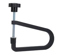 Morsetto a Ponte per Chitarra Acustica Morsetto a U in Acciaio Fuso per Strumento di Riparazione per Chitarra Folk Fissaggio Sicuro per Chitarristi Liutai (R260 Nero