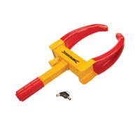 GANASCIA PER RUOTE BLOCCA RUOTA ANTIFURTO MORSA 2 CHIAVI 175-225mm SILVERLINE