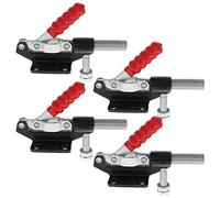 Morsetto a scatto orizzontale, Morsetto a ginocchiera GH-301A 45 kg rosso a sgancio rapido(GH-304E 4pcs)