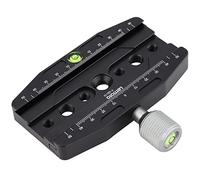 Morsetto a sgancio rapido da 110 mm, morsetti compatibili con piastra QR Arca Swiss piastra morsetto per treppiede testa a sfera, testa monopiede