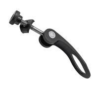 Morsetto a sgancio rapido per sella da bicicletta, Vite a sgancio rapido del reggisella for bicicletta M5xmm Lega di alluminio nera(M5x45mm)