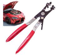 Morsetto A Terminale Elettrico | Pinze Automotive a Becco Dritto per Morsetti di Serraggio,Strumento di Riparazione Veicolo per Tubi Olio Bobine di Accensione Filtri Aria Pompa e Radiatori