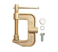 Morsetto a terra in rame, morsetto di terra ad alta potenza 500A per saldatura ad argon Connessione elettrica sicura per saldatura e lavori elettrici