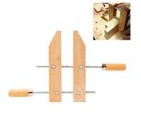 Morsetto a vite in legno per la lavorazione del legno, 15,2/20/25/30,5 cm, regolabile, con mandrini in acciaio inossidabile e non si rovina, ergonomico (15,2 cm)