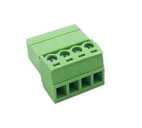 morsetto a vite per montaggio PCB 10 pezzi Terminale a innesto for saldatura aerea tipo 15EDGRK-3,5 mm passo 3,5 mm 2/3/4/5/6/7/8/10/12P presa maschio femmina(Only Female 10pcs,6p)