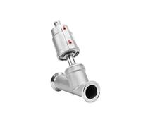 Morsetto a Y for valvola a sede angolata con installazione pneumatica in acciaio inossidabile 304, 1 pezzo(3/4",B TYPE_SINGLE ACTING)