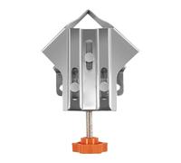 Morsetto ad angolo retto Maniglia singola Morsetto angolare in alluminio a 90 ° per la lavorazione del legno Morsa regolabile Swing Jaw Photo Frame Morsa Holder Strumento di bloccaggio multiuso