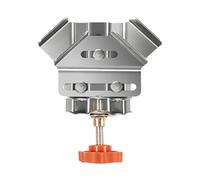 Morsetto ad angolo retto Maniglia singola Morsetto angolare in alluminio a 90 ° per la lavorazione del legno Morsa regolabile Swing Jaw Photo Frame Morsa Holder Strumento di bloccaggio multiuso