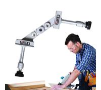 Morsetto ad angolo retto, morsetto regolabile in alluminio resistente, strumento di precisione, dispositivo di allineamento versatile per saldatura e inquadratura lavorazione del legno, creazione di