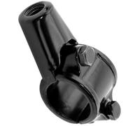 MORSETTO ADATTATORE SPECCHIO BARNETT 22MM FILETTATURA M10 COLORE DESTRO NERO (TM