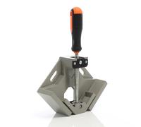 Morsetto angolare 90° XPOtool in alluminio con ganascia girevole per fissaggio
