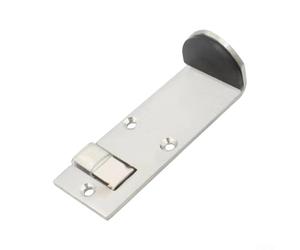 Morsetto antivento per porta e blocco in acciaio inossidabile, progettato per orientamenti della porta sinistra e destra in ambienti commerciali (8 cm -R)