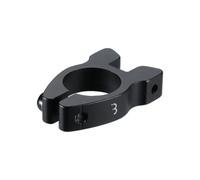 BBB Reggisella per bicicletta, con bullone singolo, avvitabile, per reggisella in alluminio, per bici da strada, MTB ed E-Bike, nero, 28,6 mm, BSP-99