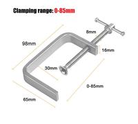 Morsetto C in lega resistente acciaio per bloccaggio legno metallo 0 100 mm gamm