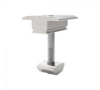MORSETTO CENTRALE FISSAGGIO PANNELLO SOLARE 35MM CONFEZIONE 8 PEZZI 3800157690171-LED11389 V-TAC SOLAR
