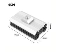 Morsetto centrale pellicola pannello solare 804628,6mm lega di alluminio legge