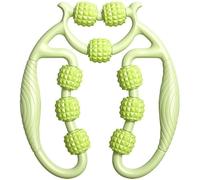 Morsetto Circolare For Gambe A 9 Ruote, Rullo For Morsetto Circolare For Gambe A Nove Ruote, Rilassante Muscolare For Gambe, Collo, Mano E Braccio A 360 Gradi(Green)