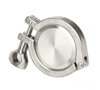 Morsetto con cappuccio terminale saldato, Set di morsetti a tre vie in acciaio inossidabile 304, ghiera di saldatura, tappo terminale, guarnizione in silicone, 4 pezzi, 51 mm, 2 pollici