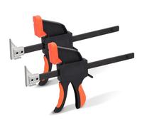 Morsetto con una sola mano, 2 pezzi per guida Bosch, morsetto per guida Bosch, per serrare, allungare, fissare con una sola mano, morsetto di serraggio con una sola mano