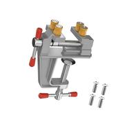 Morsetto Da Banco Girevole In Alluminio Con Morsa In Acciaio Per Strumenti Lavorazione Del Legno E Riparazione Artigianale Morsa Portatile Resistente