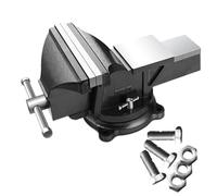 Morsetto da banco multifunzione resistente, girevole universale, molto adatto per l'uso su banchi da lavoro e tavoli, robusto tavolo può oggetti cilindrici (15,2 cm)