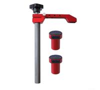 Morsetto da scrivania per la lavorazione del legno di lunghezza regolabile, perfetto per fissare saldamente le mortase, senza danneggiare le superfici (B)