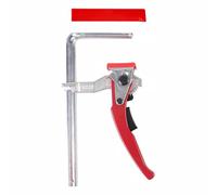 Morsetto da tavolo a cricchetto, morsetti per sega a binario con cuscinetti antiscivolo, morsetti a F con capacità di 250 mm e profondità di 60 mm per taglio, rettifica e piallatura