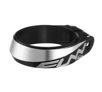Funn Frodon Morsetto per Sella Imbullonato con diametro interno di 34,9 mm, in lega leggera e resistente, per mountain bike, BMX e bicicletta da strada (Nero).
