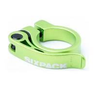 Morsetto della sella Sixpack Racing Menace 31.8 Vert