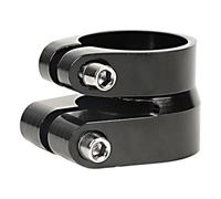 Morsetto di bloccaggio - Leva di regolazione rapida in alluminio, meccanismo di serraggio sicuro, doppio anello colpevole | Supporto universale per sedile per bicicletta, robusto supporto per sedile