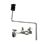Morsetto di estensione per piatti, supporto per piatti in metallo con altezza e angolo regolabili, design a forma di Z per accessori per batteria, 19 cm