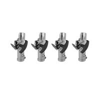 Morsetto di giunzione del connettore dell'albero ABVG-4X adatto for tosaerba, spazzola, irrigazione, siepe, decespugliatore, accessori da 26 mm, 9 scanalature