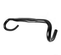 Morsetto di larghezza 31.8mm della lega di alluminio del manubrio di goccia | Finitura nera opaca per bici da corsa e per biciclette cruiser, cavo esterno, facile da installare