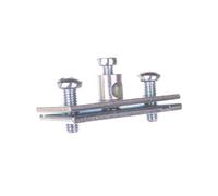 Morsetto di messa a terra per fili 16 mm² e barre piatte 5043107