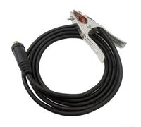 Morsetto di messa a terra per saldatura, 300 A, con cavo da 1 m/2 m/3 m, manico isolante resistente al calore, impugnatura ergonomica antiscivolo (300 cm)